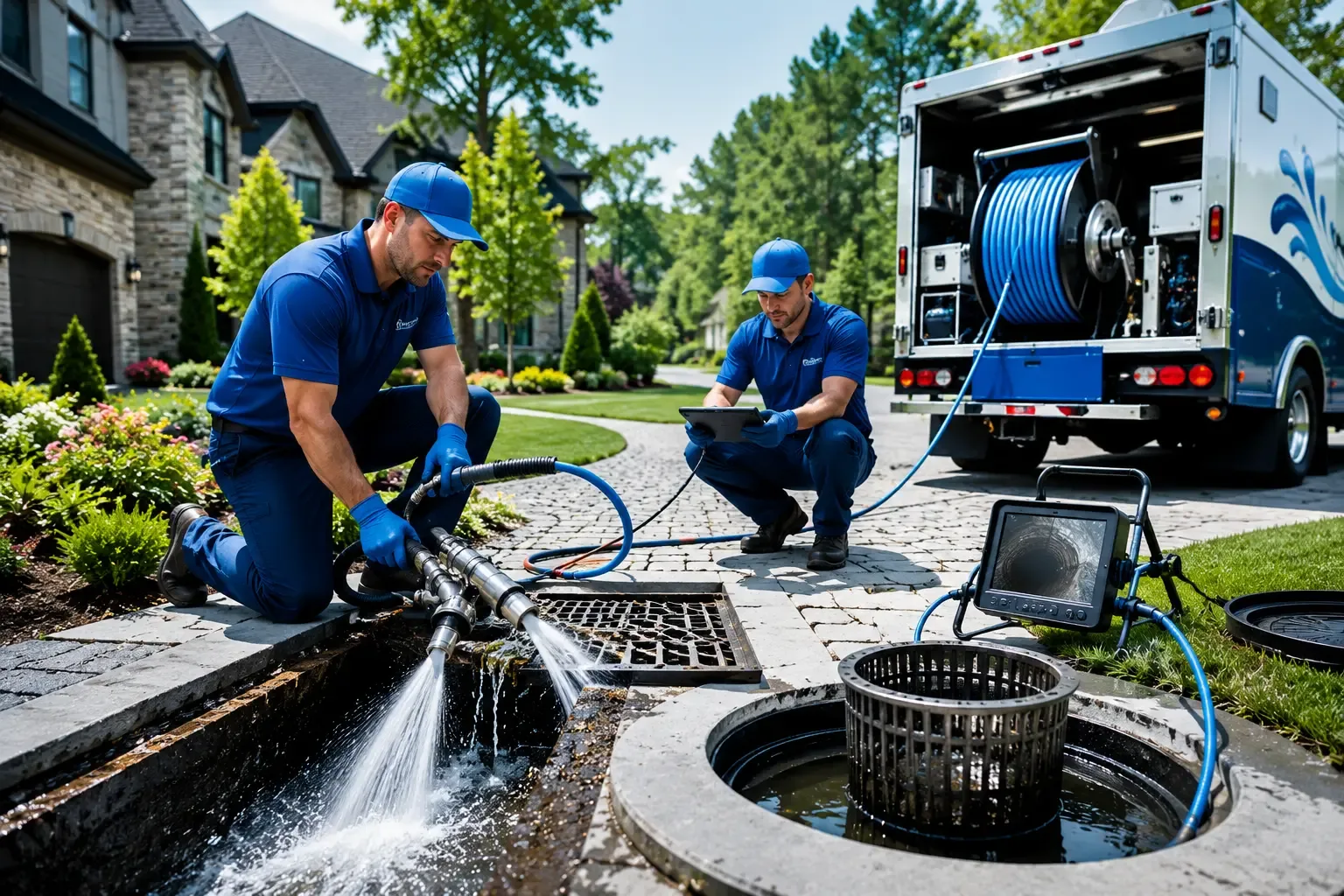 Local outdoor drain cleaning professionals in Adams, KY